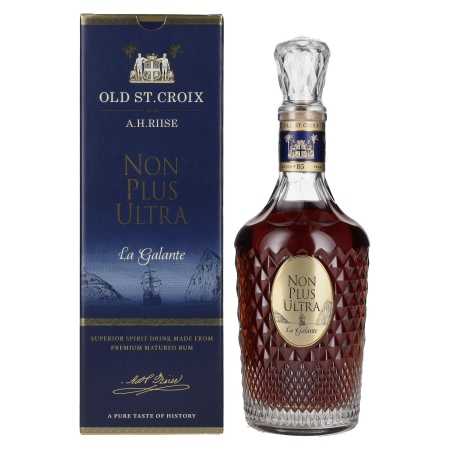 🌾A.H. Riise NON PLUS ULTRA Old St. Croix La Galante 43,4% Vol. 0,7l in Geschenkbox | Spirits Village