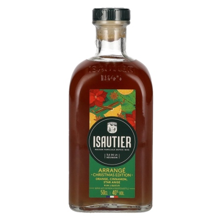 🌾Isautier Arrangé CHRISTMAS EDITION Rum Liqueur 40% Vol. 0,5l | Spirits Village