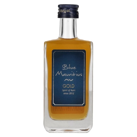 🌾Blue Mauritius Gold 40% Vol. 0,05l | Spirits Village