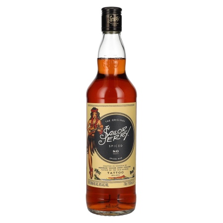 🌾Sailor Jerry SPICED Caribbean Rum TATTOO 40% Vol. 0,7l | Spirits Village