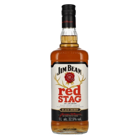 🌾Jim Beam Red Stag Black Cherry 32,5% Vol. 1l | Spirits Village