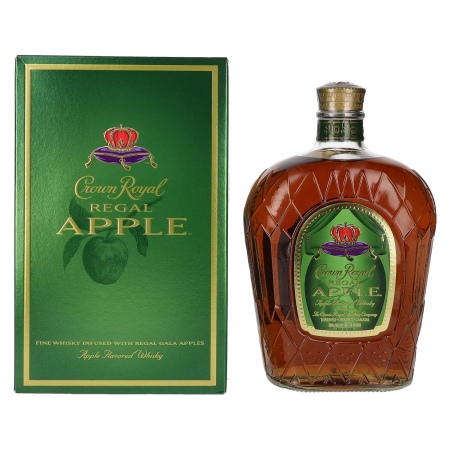 🌾Crown Royal REGAL APPLE 35% Vol. 1l in Geschenkbox | Spirits Village