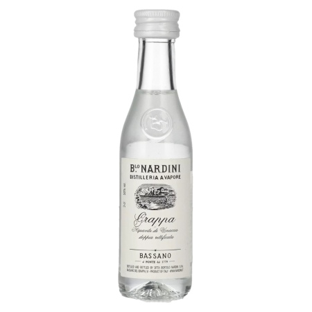 🌾Nardini Grappa Bianca 50% Vol. 0,03l | Spirits Village