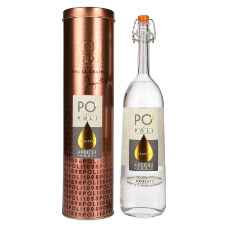 🌾Poli Grappa Po di Poli Morbida Smooth 40% Vol. 0,7l in Tinbox | Spirits Village