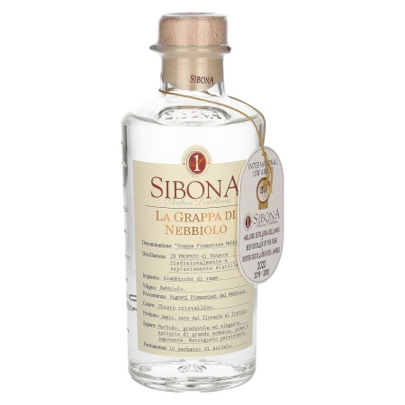 🌾Sibona La Grappa di NEBBIOLO 40% Vol. 0,5l | Spirits Village