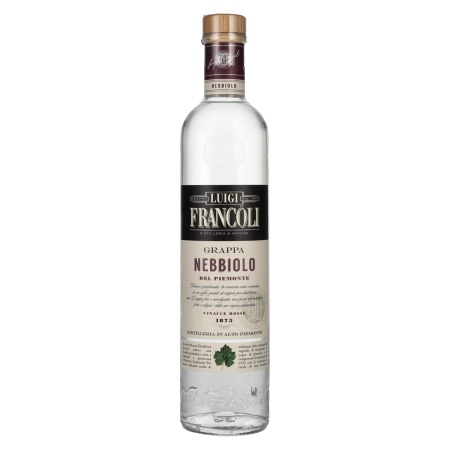 🌾Luigi Francoli Grappa di Nebbiolo 41,5% Vol. 0,7l | Spirits Village