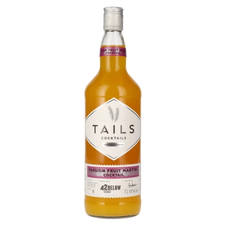 🌾TAILS Cocktails Professional Passion Fruit Martini 14,9% Vol. 1l | Spirits Village