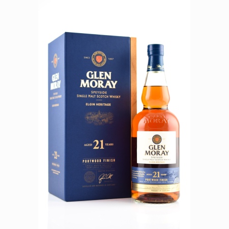 🌾Glen Moray 21 year old Portwood Finish 46,3%vol. 0,7l | Spirits Village