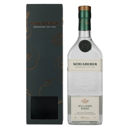 🌾Schladerer Williams Birne 40% Vol. 0,7l in Geschenkbox | Spirits Village