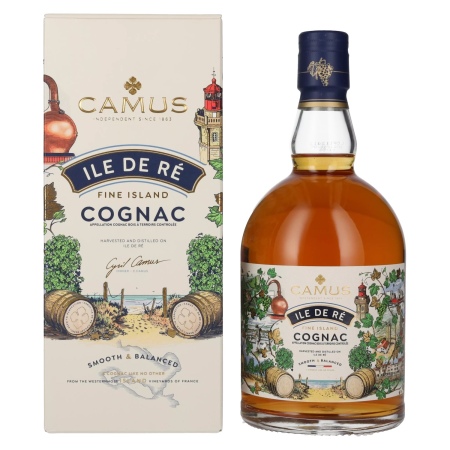 🌾Camus ÎLE DE RÉ Fine Island Cognac 40% Vol. 0,7l in Geschenkbox | Spirits Village