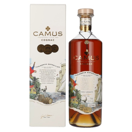 🌾Camus CARIBBEAN EXPEDITION Cognac 45,3% Vol. 0,7l in Geschenkbox | Spirits Village