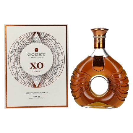 🌾Godet Cognac XO TERRE 40% Vol. 0,7l in Geschenkbox | Spirits Village