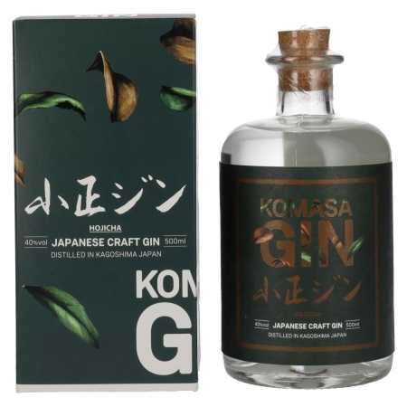 🌾Komasa Gin HOJICHA 40% Vol. 0,5l in Geschenkbox | Spirits Village