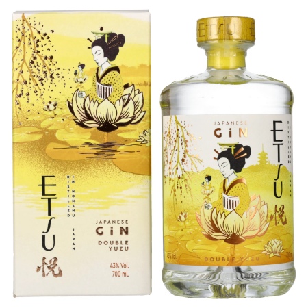 🌾Etsu Gin DOUBLE YUZU Limited Edition 43% Vol. 0,7l in Geschenkbox | Spirits Village