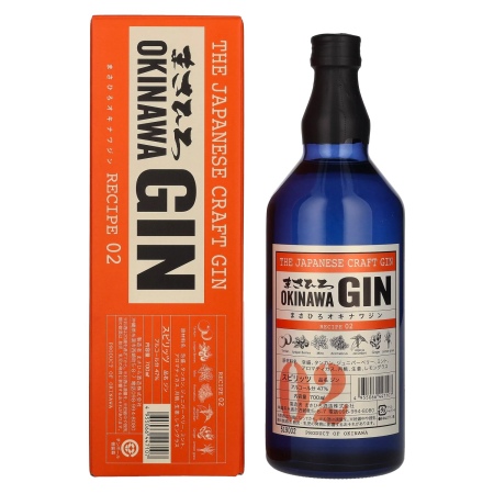 🌾Masahiro OKINAWA Gin The Japanese Craft Gin Recipe 02 47% Vol. 0,7l in Geschenkbox | Spirits Village