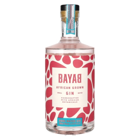 🌾BAYAB African Grown Rose Water Small Batch Gin 43% Vol. 0,7l | Spirits Village