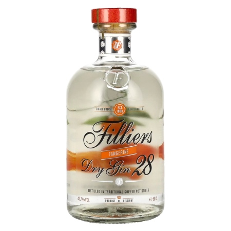 🌾Filliers Dry Gin 28 TANGERINE 43,7% Vol. 0,5l | Spirits Village