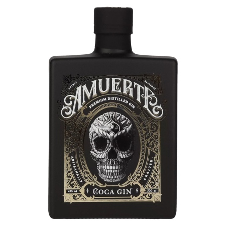 🌾Amuerte COCA GIN - Black Edition 43% Vol. 0,7l | Spirits Village