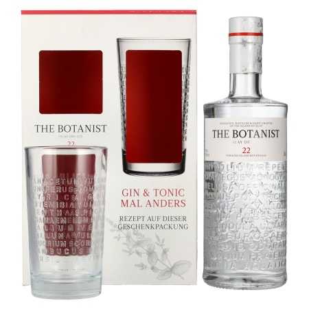 The Botanist Islay Dry Gin 46% Vol. 0,7l in Geschenkbox mit Ritzenhof Glas