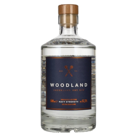 🌾Woodland Sauerland Dry Gin NAVY STRENGTH 57,2% Vol. 0,5l | Spirits Village