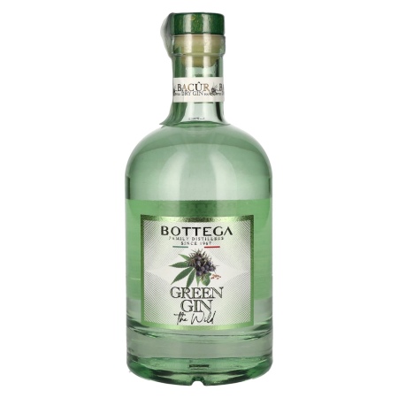 🌾Bottega BACÛR The Wild Green Distilled Dry Gin 40% Vol. 0,7l | Spirits Village