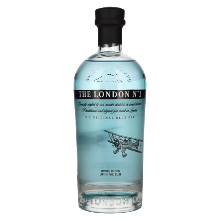 🌾The London No. 1 ORIGINAL BLUE GIN Limited Edition UP IN THE BLUE 43% Vol. 1l | Spirits Village