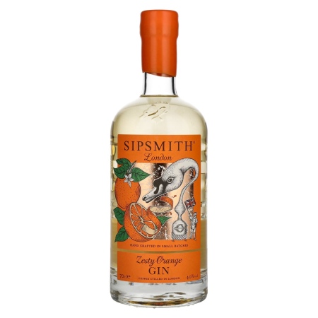 🌾Sipsmith Zesty Orange Gin 40% Vol. 0,7l | Spirits Village