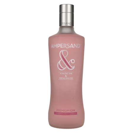 🌾Ampersand STRAWBERRY FLAVOUR Premium Gin 37,5% Vol. 0,7l | Spirits Village