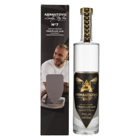 🌾Arnautovic London Dry Gin Premium Gin No. 7 40% Vol. 0,5l in Geschenkbox | Spirits Village