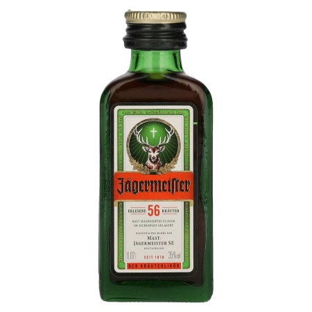 🌾Jägermeister 35% Vol. 0,02l | Spirits Village