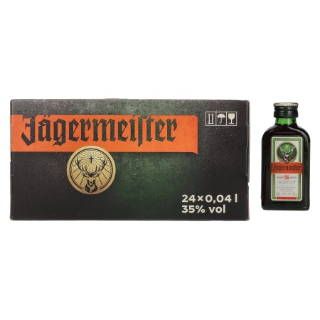 🌾Jägermeister 35% Vol. 24x0,04l | Spirits Village