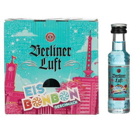 🌾Berliner Luft EISBONBON Der Frische Pfefferminzlikör 18% Vol. 24x0,02l | Spirits Village