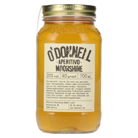 🌾O'Donnell Moonshine APERITIVO Likör 20% Vol. 0,7l | Spirits Village