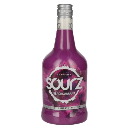 🌾Sourz BLACKCURRANT Spirit Drink 15% Vol. 0,7l | Spirits Village