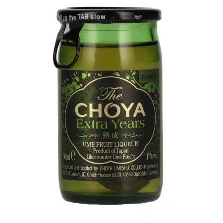 🌾The Choya Extra Years Ume Fruit Liqueur 17% Vol. 0,05l | Spirits Village