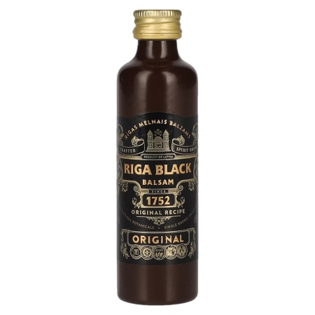 🌾Riga Black Balsam 1752 ORIGINAL Recipe 45% Vol. 0,04l | Spirits Village