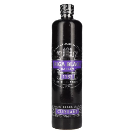 🌾Riga Black Balsam 1752 Original Recipe Black CURRANT 30% Vol. 0,7l | Spirits Village