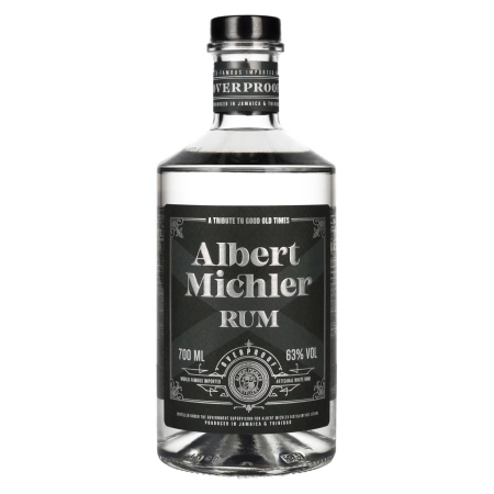 🌾Albert Michler Rum Overproof Artisanal White Rum 63% Vol. 0,7l | Spirits Village