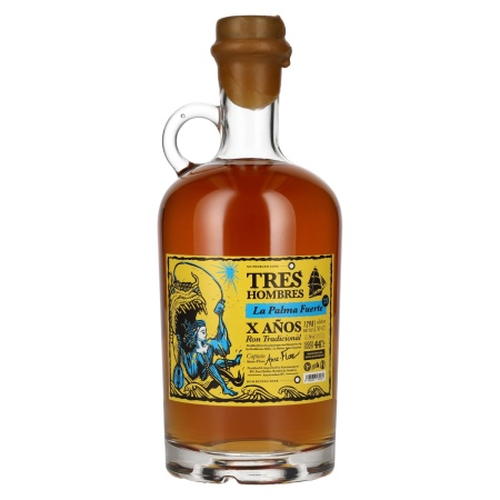 🌾Tres Hombres La Palma Fuerte 10 Años Edition 62 2023 44% Vol. 0,7l | Spirits Village