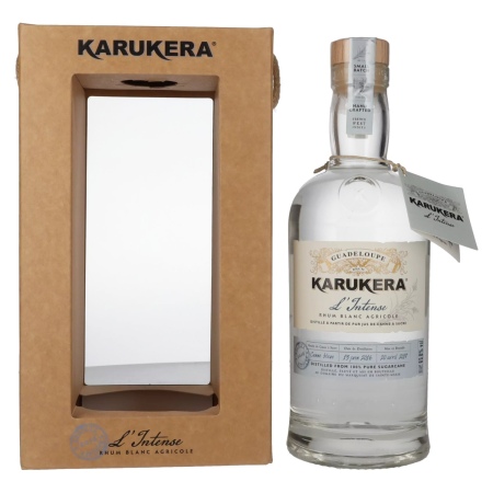 🌾Karukera L'Intense Rhum Blanc Agricole 63,8% Vol. 0,7l in Geschenkbox | Spirits Village