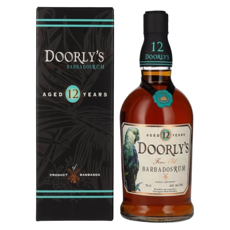 🌾Doorly's 12 Years Old Fine Old Barbados Rum 43% Vol. 0,7l in Geschenkbox | Spirits Village