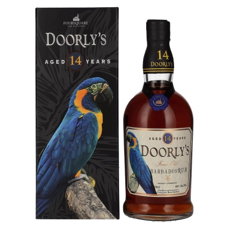 🌾Doorly's 14 Years Old Fine Old Barbados Rum 48% Vol. 0,7l in Geschenkbox | Spirits Village