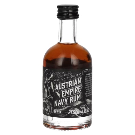 🌾Austrian Empire Navy RESERVA 1863 Rum 40% Vol. 0,05l | Spirits Village