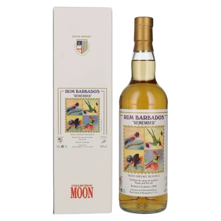 🌾Moon Import Reserve REMEMBER Rum Barbados Patent and Pot Still 2022 45% Vol. 0,7l in Geschenkbox | Spirits Village