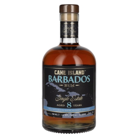 🌾Cane Island BARBADOS 8 Years Old Single Estate Rum 43% Vol. 0,7l | Spirits Village