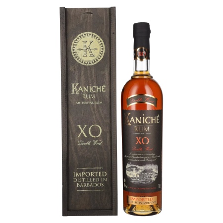 🌾Kaniché Rum XO Double Wood Artisanal Rum 40% Vol. 0,7l in Holzkiste | Spirits Village