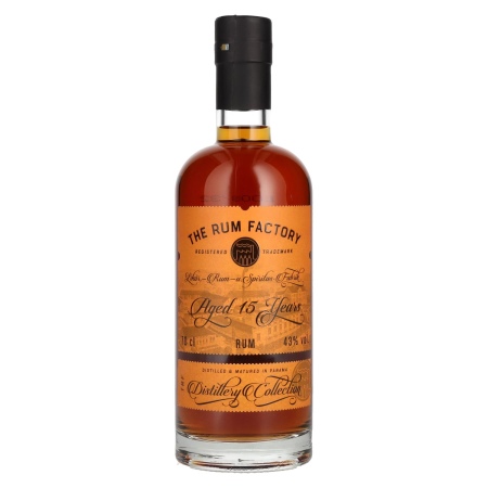 🌾The Rum Factory 15 Years Old Rum 43% Vol. 0,7l | Spirits Village