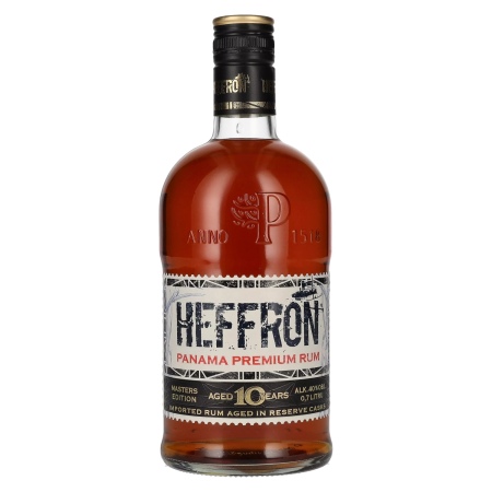 🌾Heffron 10 Years Old Masters Edition Panama Premium Rum 40% Vol. 0,7l | Spirits Village