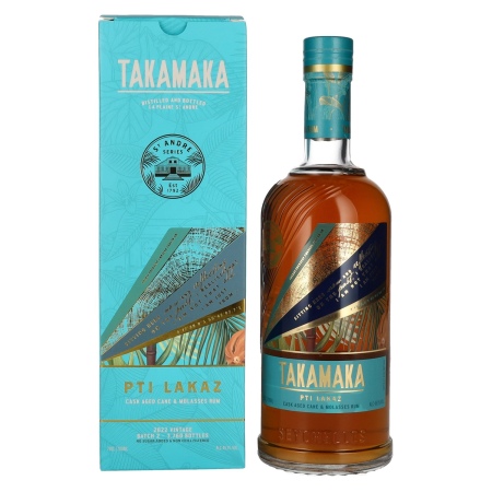 🌾Takamaka PTI LAKAZ Rum Batch 2 45,1% Vol. 0,7l in Geschenkbox | Spirits Village