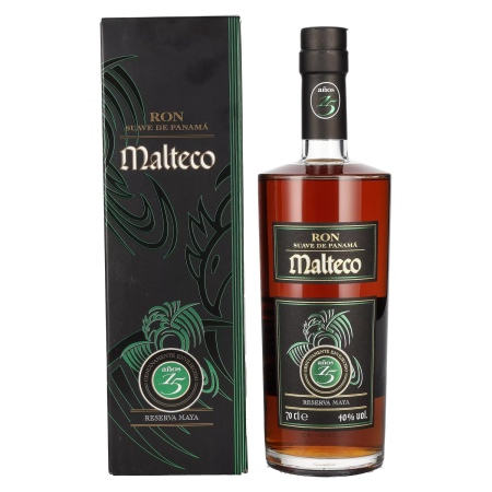 🌾Ron Malteco 15 Años Reserva Maya 40% Vol. 0,7l in Geschenkbox | Spirits Village